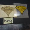 P-246g EDISON Horn Decal "Fireside"