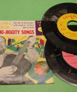 D-271 Burl Ives: Hi-Jig-Jiggity Songs record sleeve
