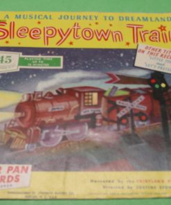 D-286 SLEEPYTOWN TRAIN/LITTLE TOOT record jacket