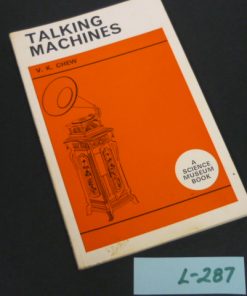 L-287 Paperback: TALKING MACHINES by V.K.Chew