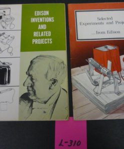 L-310 Two booklets: Edison Inventions (1971) / Experiments and P