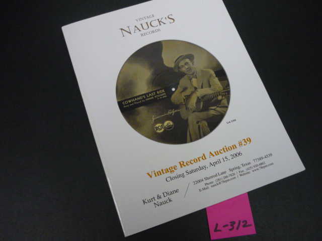 Auction 50 - Nauck's Vintage Records