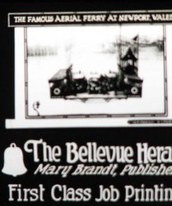 M-263 Advertising Slide for 1920's Projector
