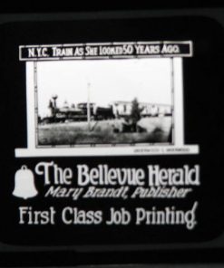 M-259 Advertising Slide for 1920's Projector