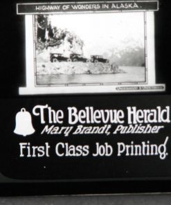 M-260 Advertising Slide for 1920's Projector