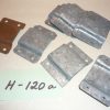 H-120a PLATE for horn support shoe