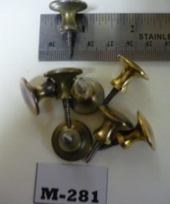 M-281 KNOB(S), Brass.  As shown in the photo
