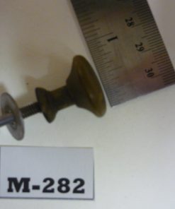 M-282 KNOB, Brass.  As shown in the photo