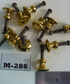 M-286 KNOBs, Brass (new?). As shown in the photo