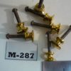 M-287 KNOBs, Brass. As shown in the photo