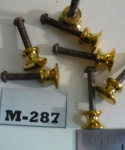 M-287 KNOBs, Brass. As shown in the photo