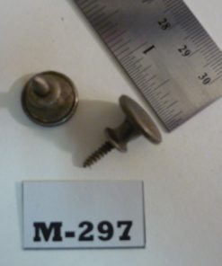 M-297 KNOBs, Nickeled. As shown in the photo
