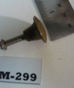 M-299 KNOB, Brass. As shown in the photo