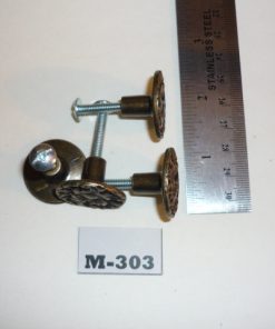 M-303 KNOBs, Brass. As shown in the photo