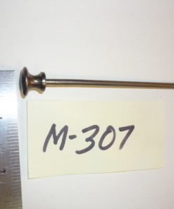 M-307 KNOB, Nickeled knob and rod. As shown in the photo