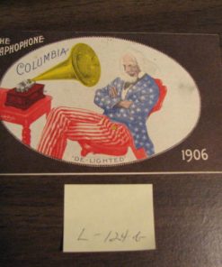 L-124b 1906 COLUMBIA "The Graphophone' Booklet