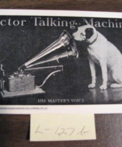 L-127b  VICTOR TALKING MACHINE Booklet