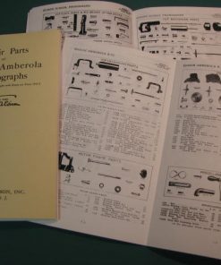 L-238 Edison Amberola Phonographs Repair Parts