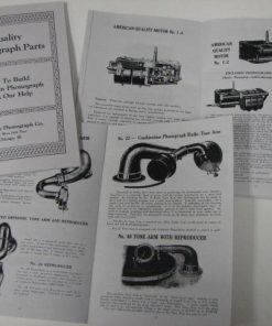 L-260b REPRINT of "How To Build Your Own Phonograph