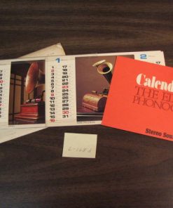 L-168d  Calendar '77, The Edison Phonograph
