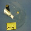 M-126 Curved Glass Clock Front