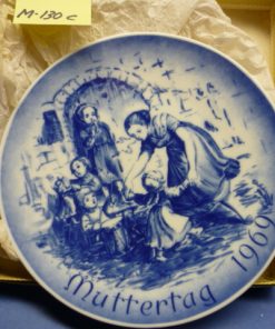 M-130c BAREUTHER 1969 Mother's Day Plate