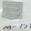 M-178 Metal ID Plate: FARRAND Inductor Dynamic Speaker