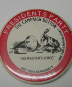 M-226 Presidents Party Campaign Button PRSA 1986