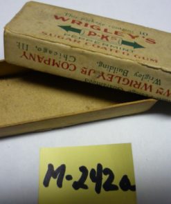 M-242a "Antique" BOX of Wrigley's P-Ks