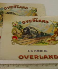 M-249 Railroad Prints: The OVERLAND