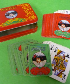 M-271 Coca-Cola PLAYING CARDS in tin box