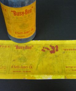 M-279b Cylinder Box Label "Busy Bee Record"