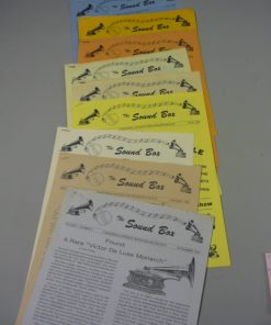 L-352 Back Issues of THE SOUND BOX (CALIF.ANT.PHONO.SOC.)