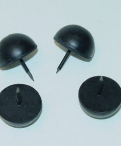 P-216 X 7/8" Black Rubber Tack Bumpers