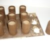 P-243D  Cylinder suitcase record holder tube