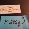 P-246q  EDISON Bed Plate Decal
