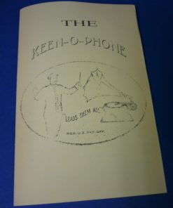 L-202 Keen-O-Phone booklet
