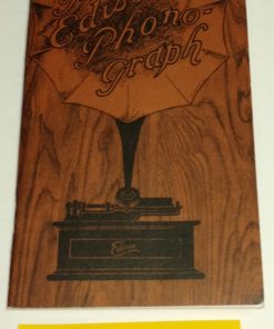 L-398 "The Edison Phonograph" booklet