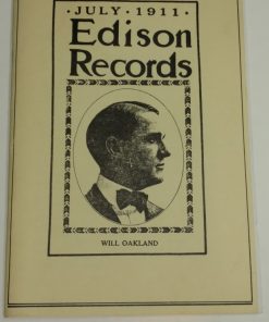 L-397 Edison 4-min Black Wax Cylinder Records catalogue