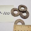 R-100 ROUND 3-Holed Rubber Spacer