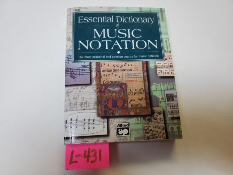 L431 "ESSENTIAL DICTIONARY OF MUSIC NOTATION"