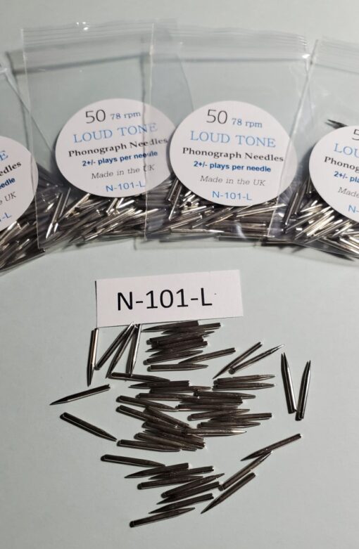 N-101-L - loud tone phonograph needles