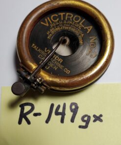 R-149gx  VICTROLA No.2 REPRODUCER in gold