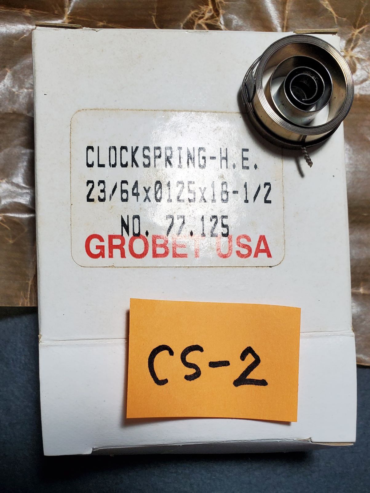 CS-2 CLOCKSPRING-H.E.#2
