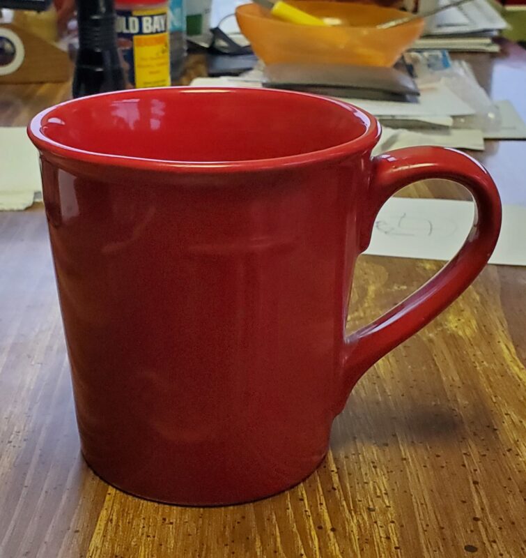 Mug test this is just a test, not for sale